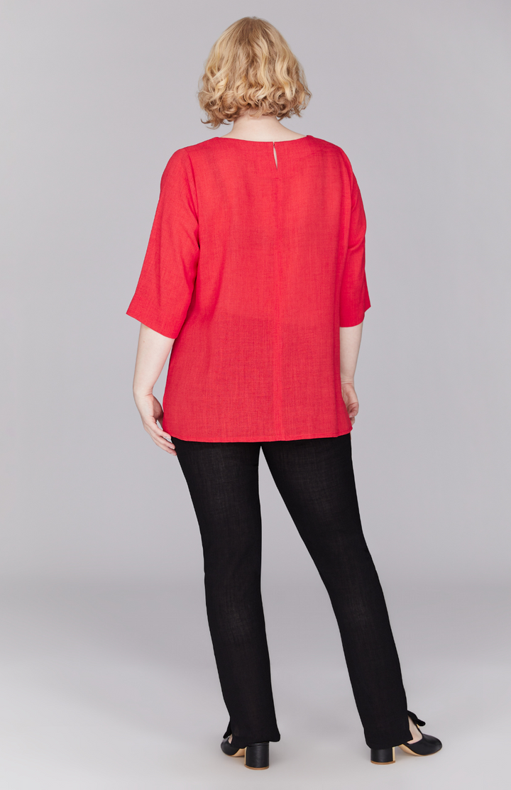 Microlinen Essential 3/4 Sleeve Blouse