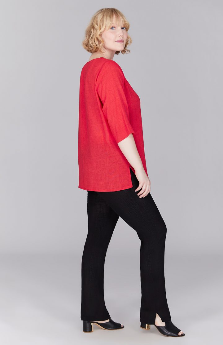 Microlinen Essential 3/4 Sleeve Blouse