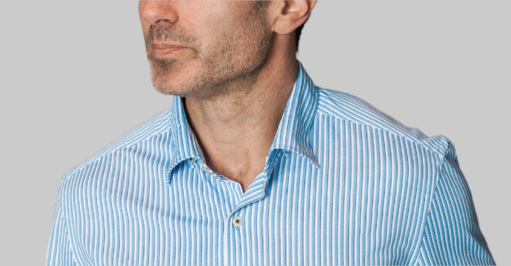 Hansen Stripe Long Sleeve Tech Shirt