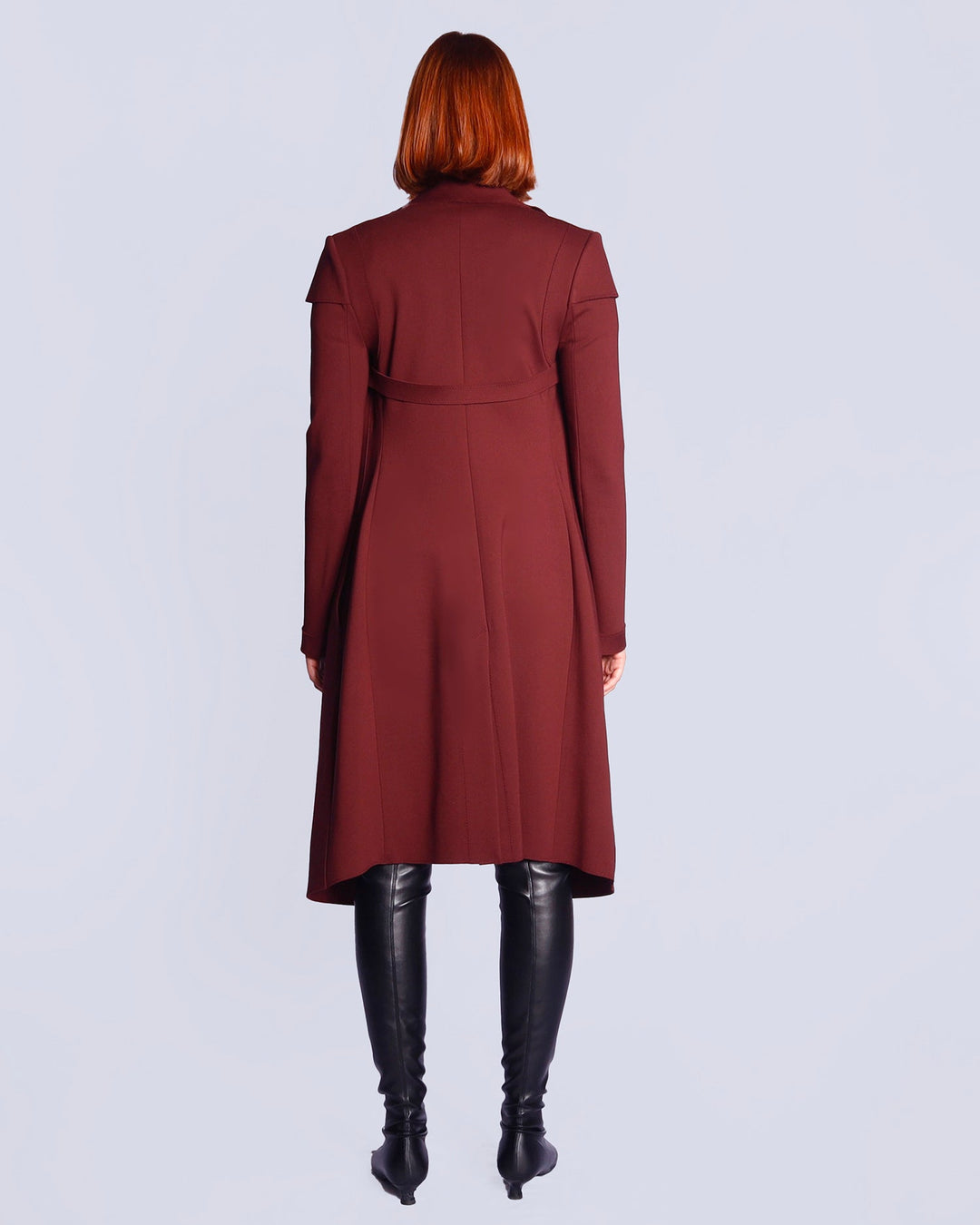 Maison Marie Saint Pierre | Jackets and Coats | CAMUS | Garnet