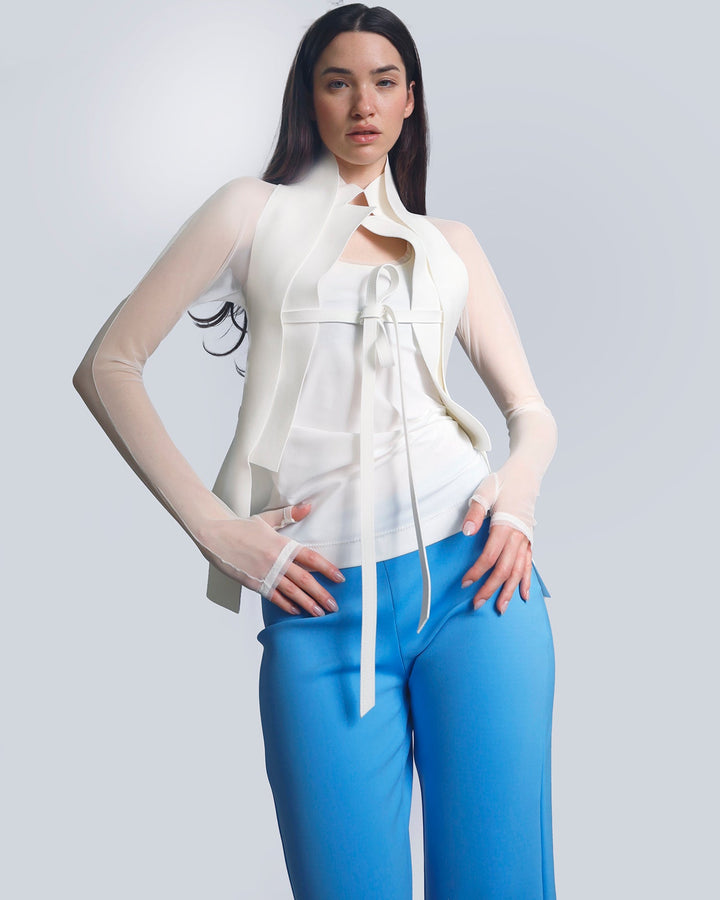 Jacket NASSY | White | Top MONITOR | Chalk