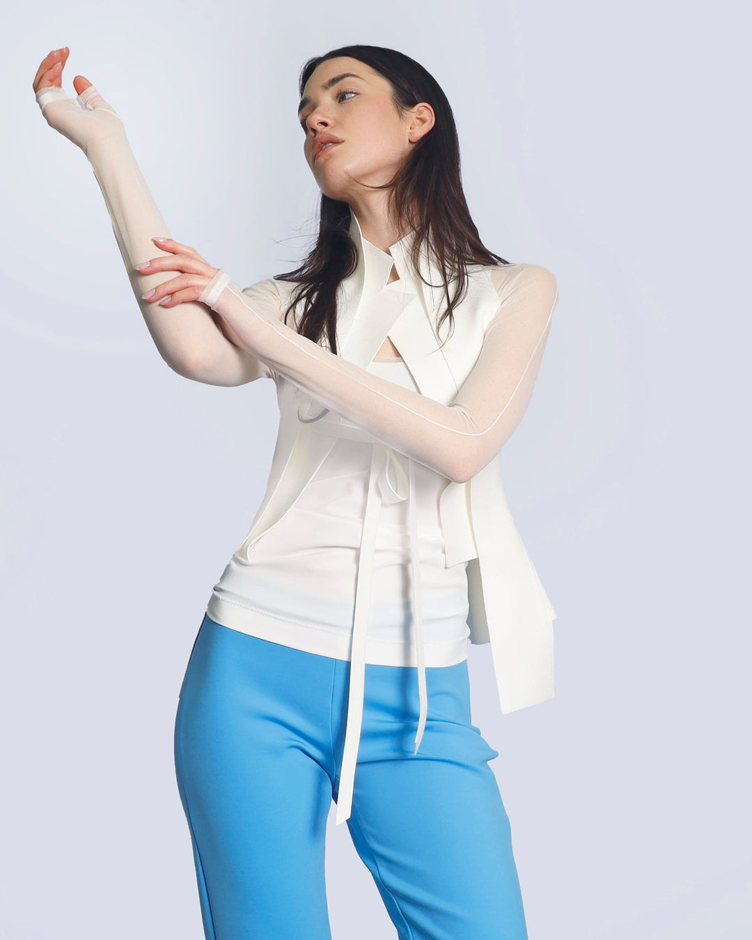 Jacket NASSY | White | Top MONITOR | Chalk