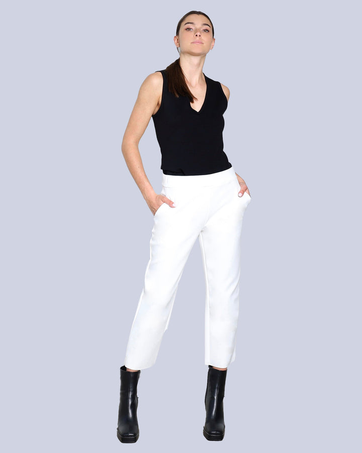 Maison Marie Saint Pierre | Pants | COBAIN | White