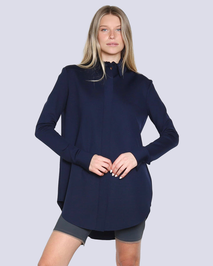 Shirt TILE | Deep Blue