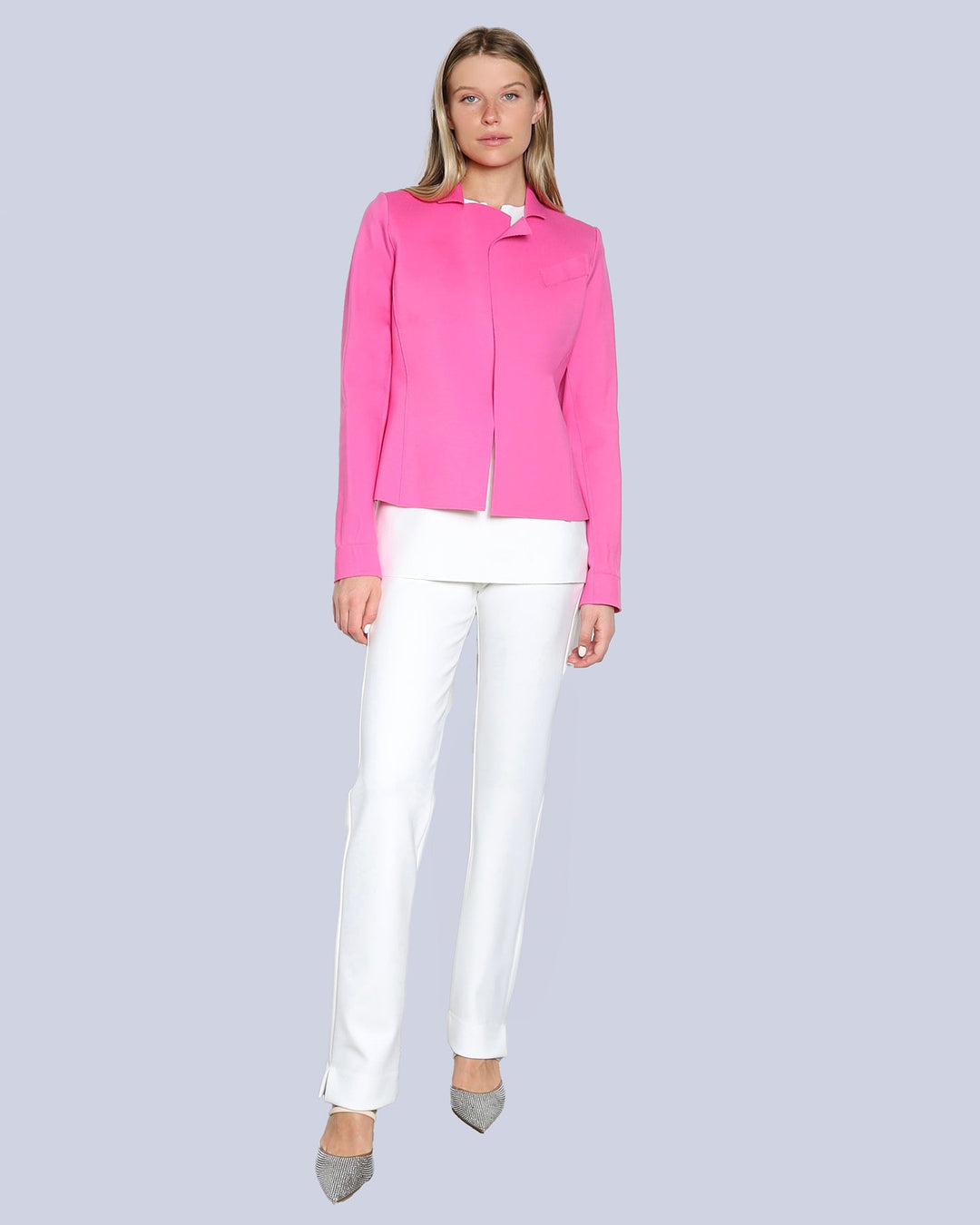 Maison Marie Saint Pierre | Jackets and Coats | ARIA | Neon Pink
