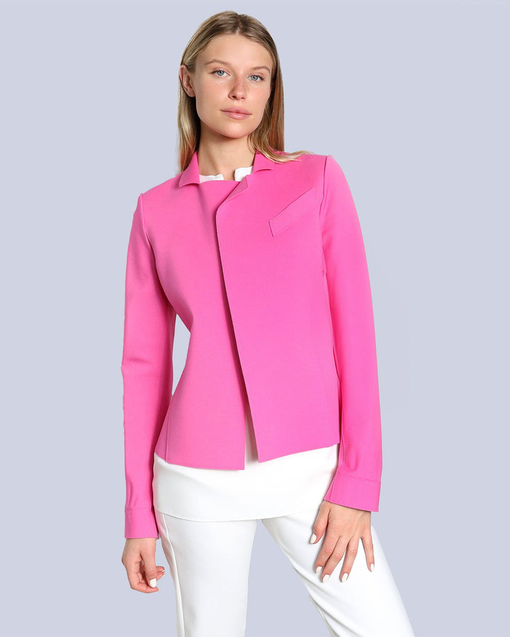 Maison Marie Saint Pierre | Jackets and Coats | ARIA | Neon Pink