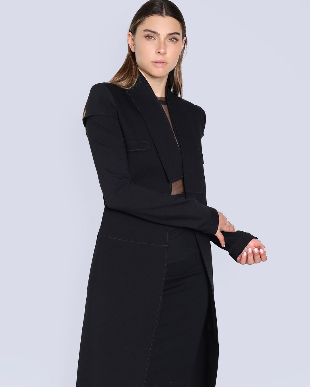 Maison Marie Saint Pierre | Jackets and Coats | CAMUS | Black