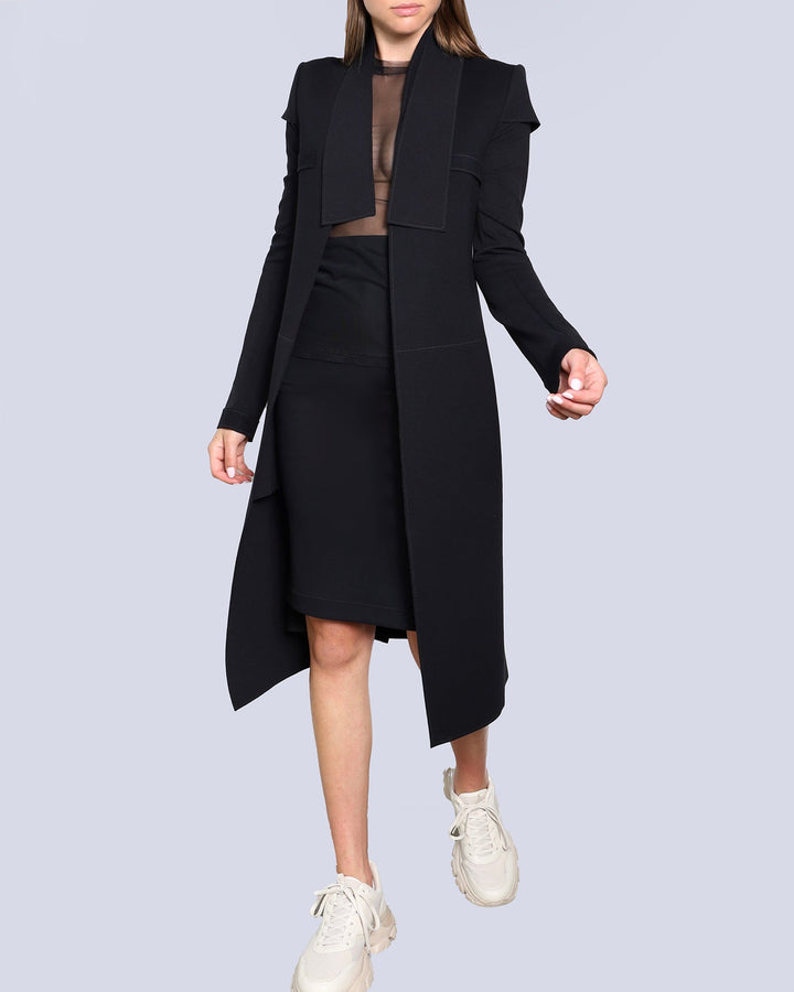 Maison Marie Saint Pierre | Jackets and Coats | CAMUS | Black