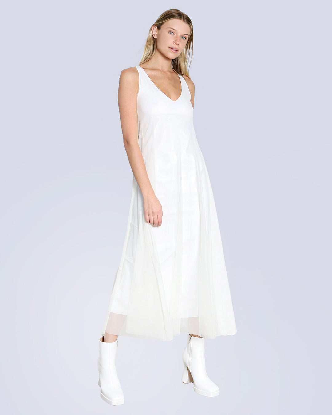 Maison Marie Saint Pierre | Dress | ROMANO | White