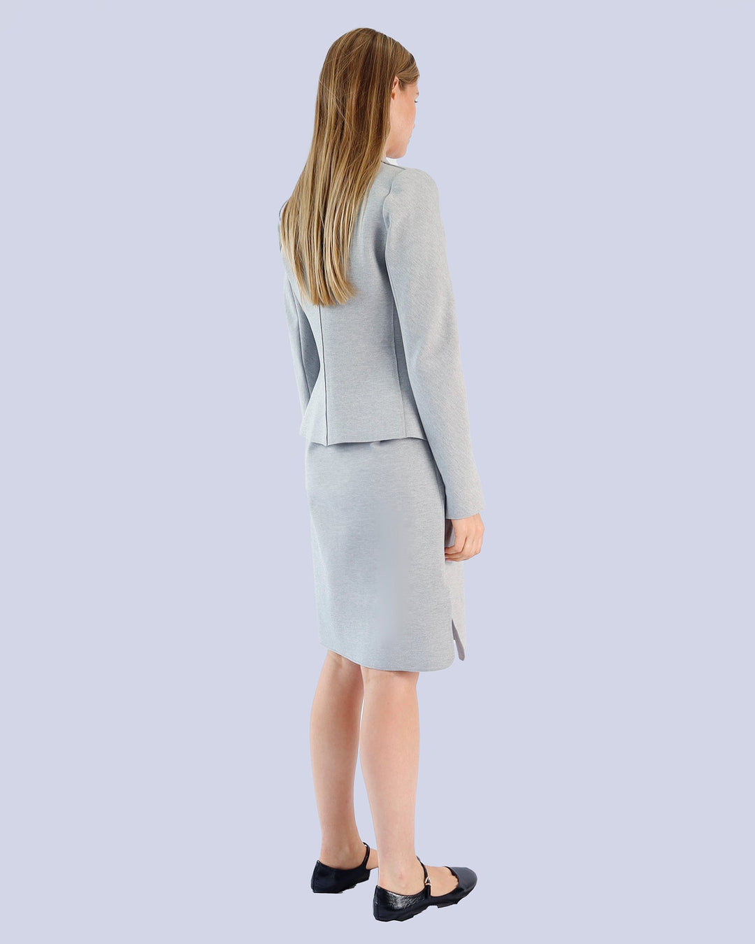 Maison Marie Saint Pierre | Jacket | ARIA | Light Grey Mixte | Dress | CORA2 | Light Grey Mixte