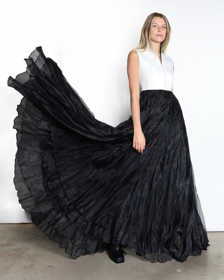 Maison Marie Saint Pierre | Dresses | Avelyne | White/Black