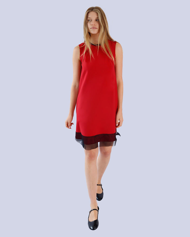 Marie Saint Pierre | Dress | CORI | Red | Black