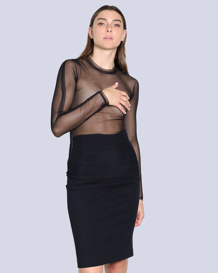 Maison Marie Saint Pierre | Top | DANTON | Black