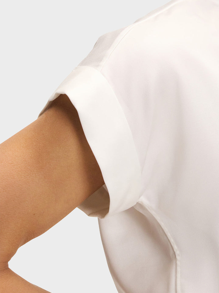 CAP SLEEVE: WHITE SANDS