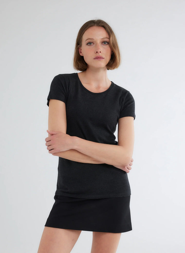 Soft Touch Short Sleeve Crewneck T-Shirt - CREW S/S - Majestic Filatures North America