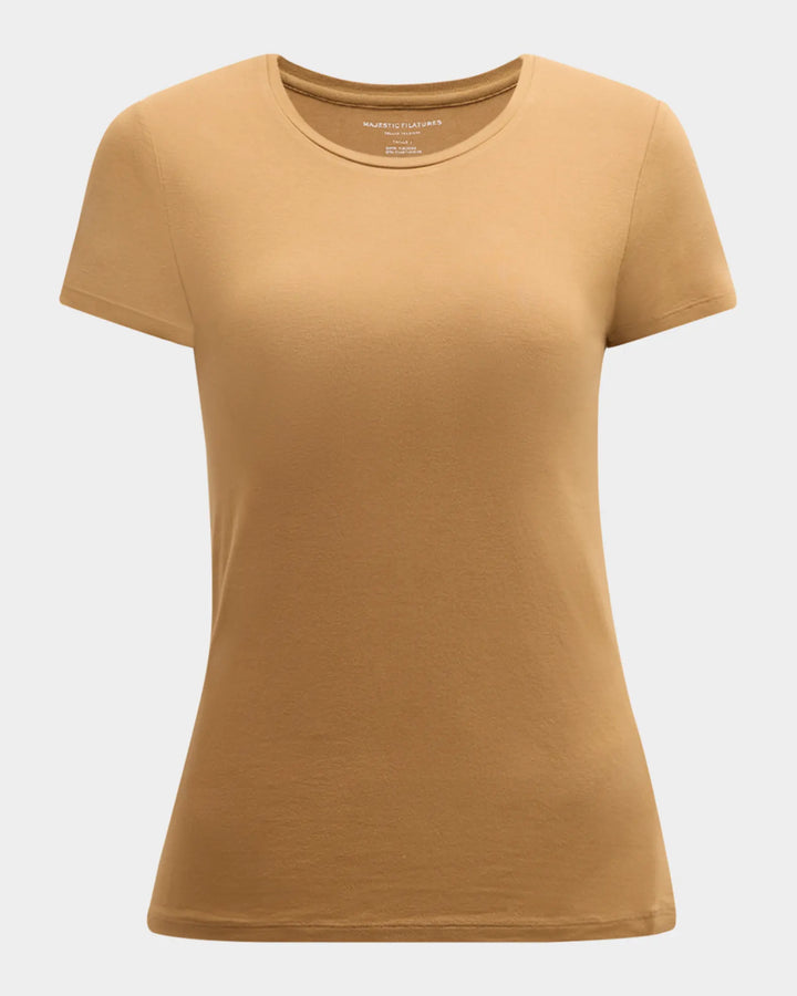 Soft Touch Short Sleeve Crewneck T-Shirt - CREW S/S - Majestic Filatures North America