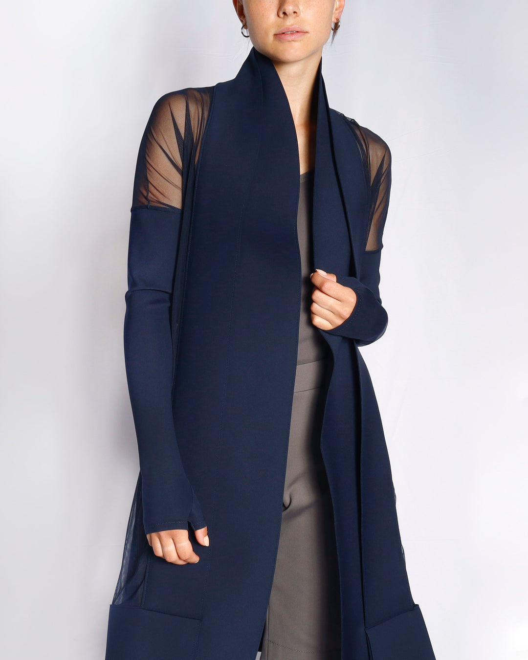 Coat Evade | Deep Blue | Maison Marie Saint Pierre