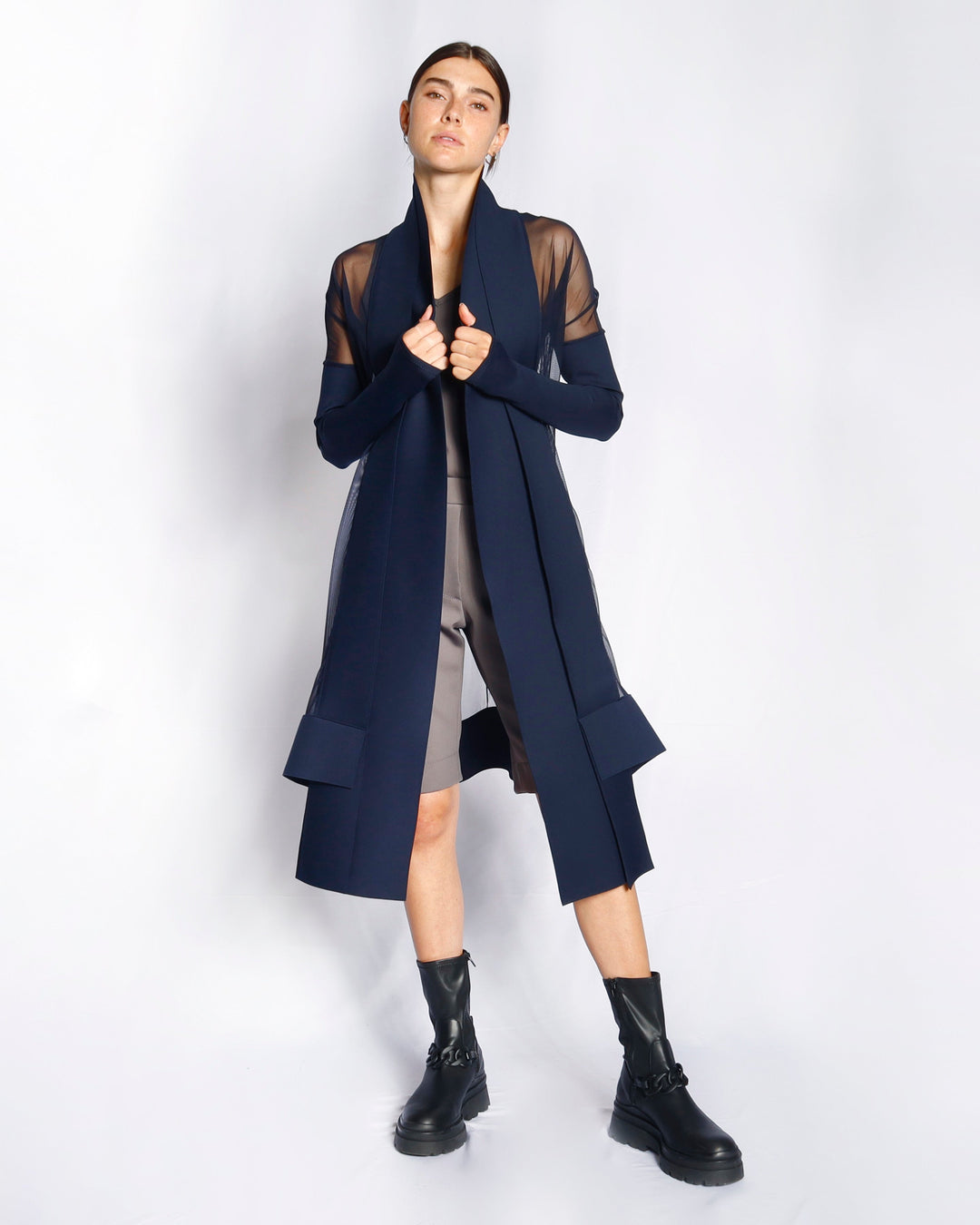 Coat Evade | Deep Blue | Maison Marie Saint Pierre