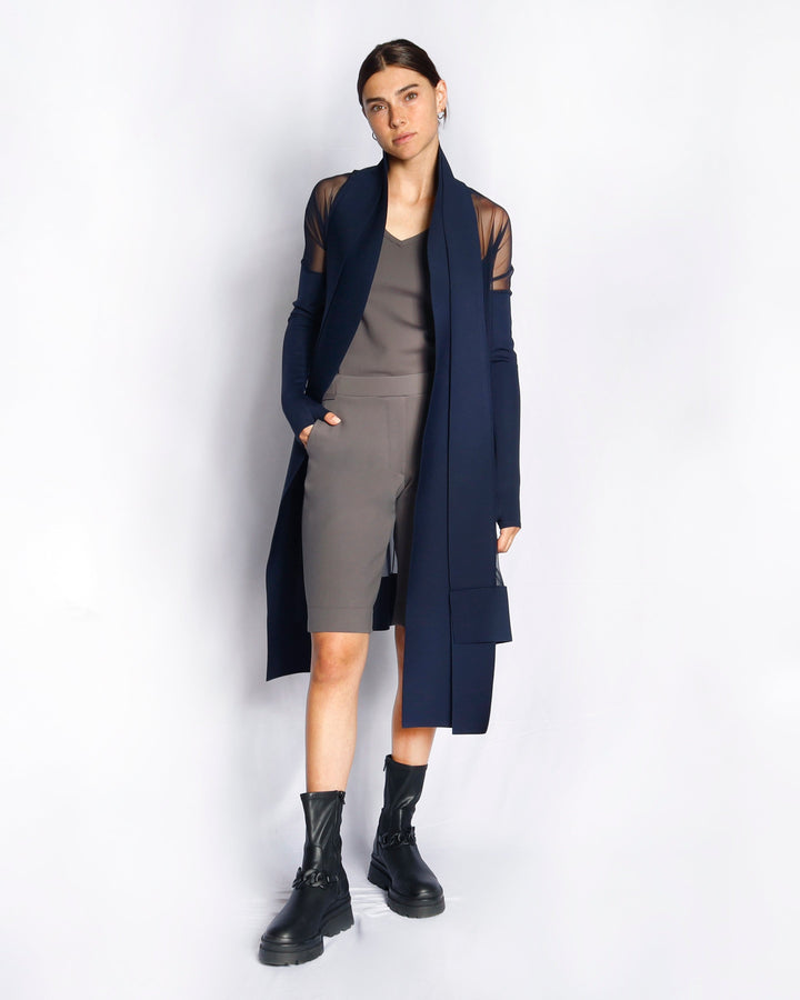 Coat Evade | Deep Blue | Maison Marie Saint Pierre