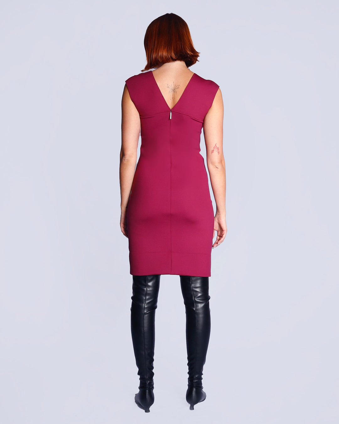 Dress GALI1 | Aubergine