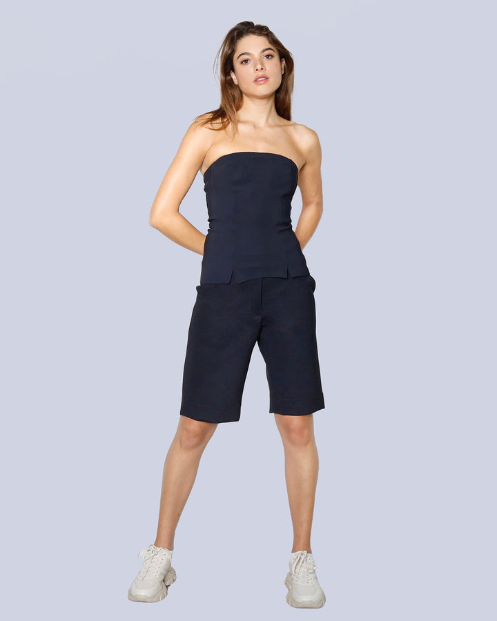 Maison Marie Saint Pierre | Top | GARANCE | Black | Shorts | DELPH | Black