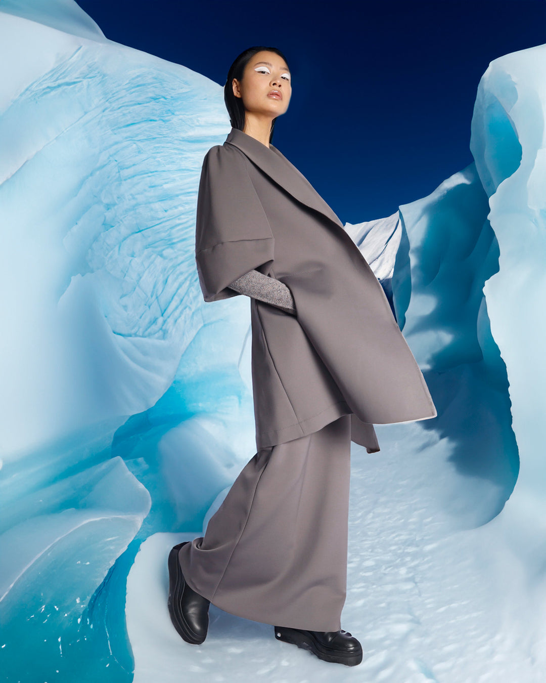 Maison Marie Saint PIerre | Jacket | IGNACIO | Grey