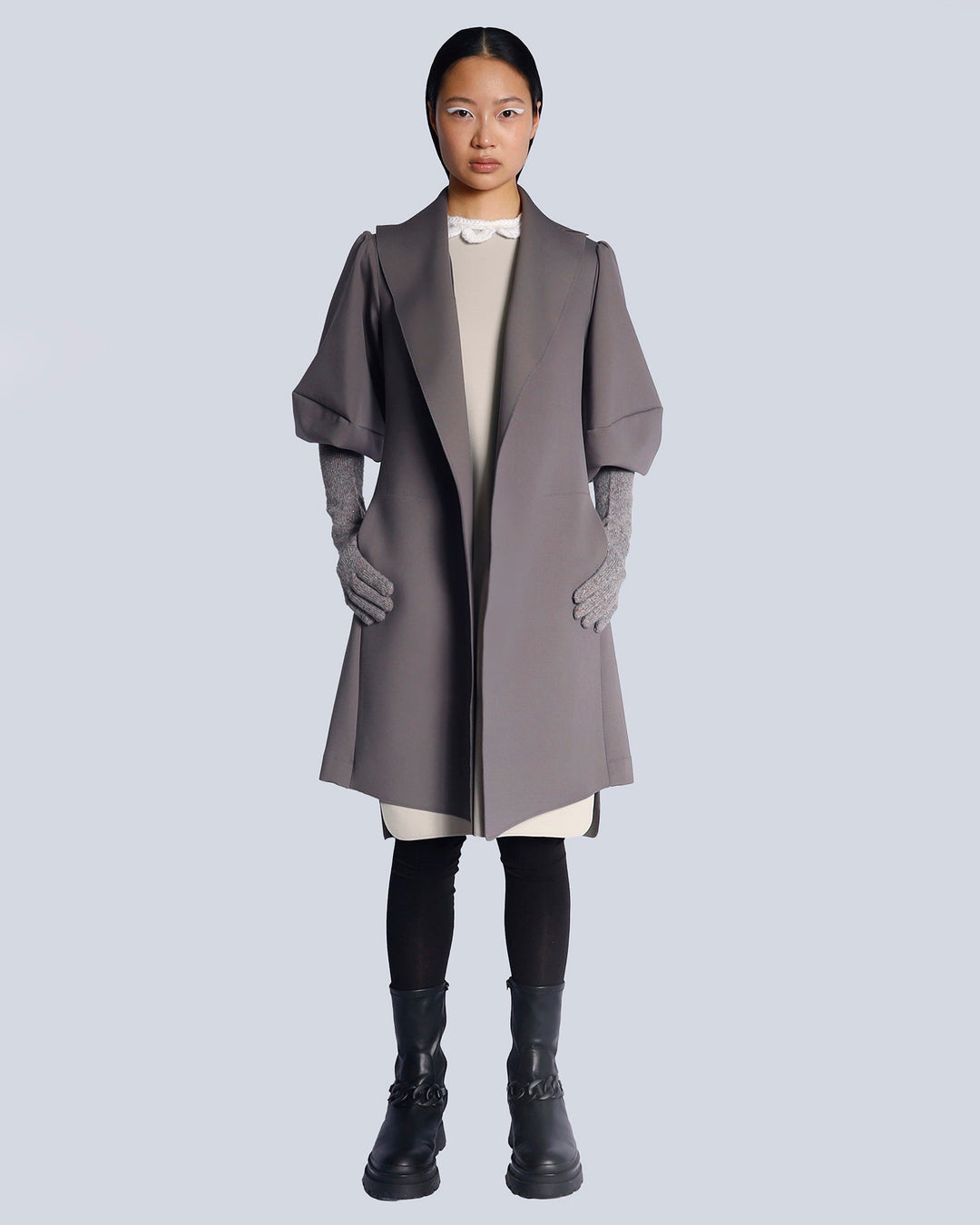 Maison Marie Saint PIerre | Jacket | IGNACIO | Grey