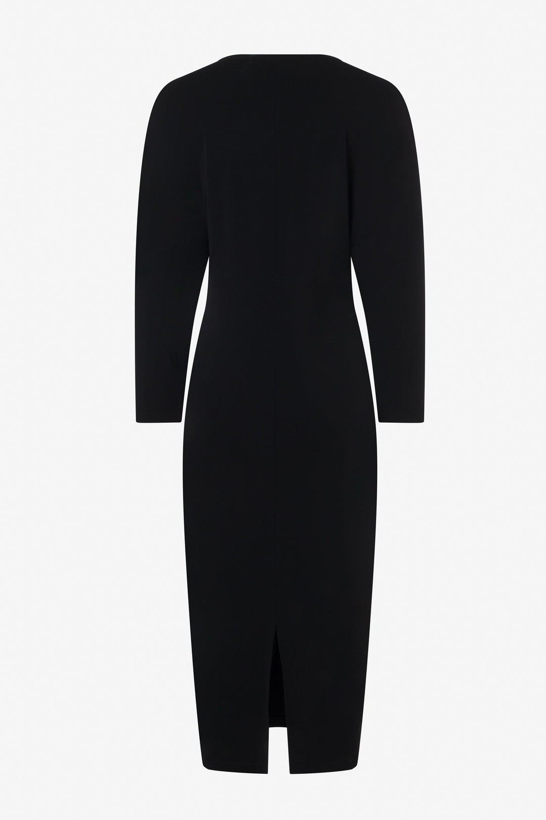 Matte jersey knotted dress