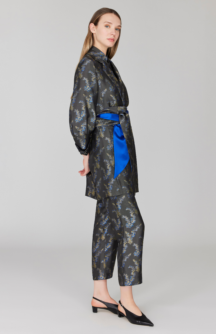 Feather Jacquard Double Sided Sash