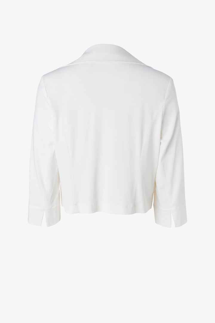 Short jacket with trench detail