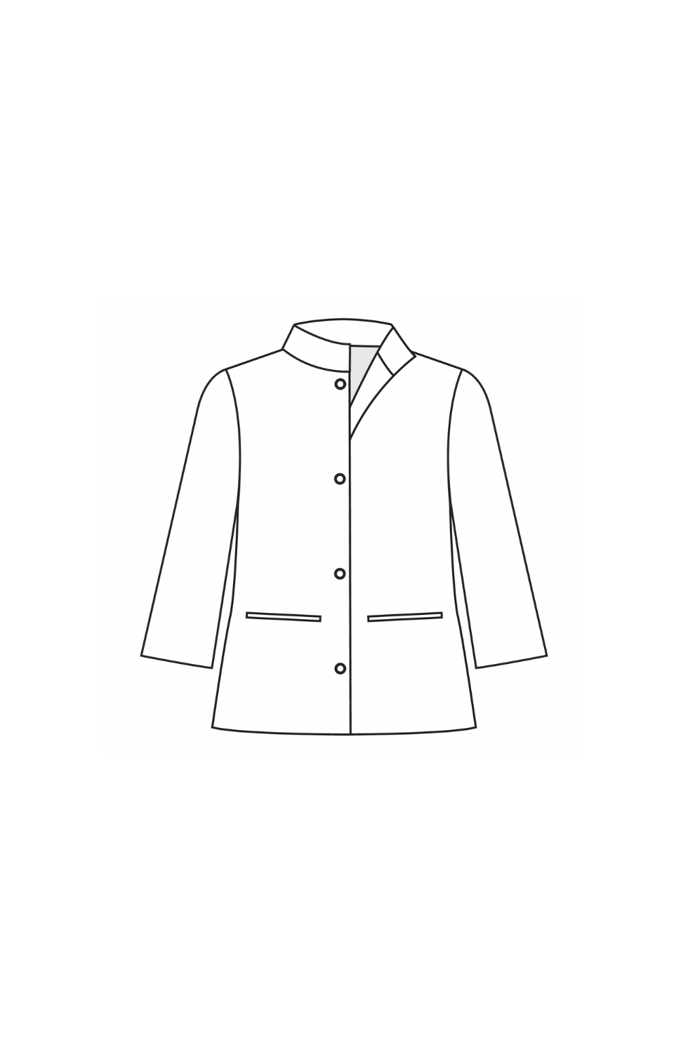 PREORDER Tonal Floral Jacquard Short Button Front Jacket
