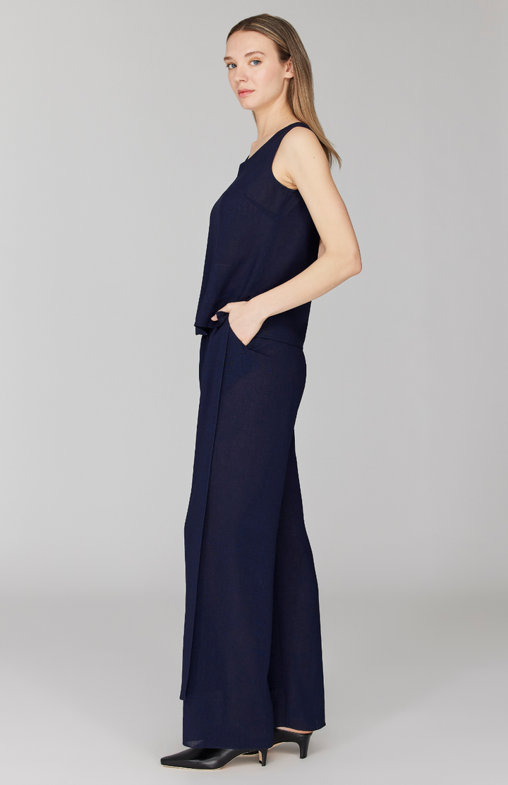 Microlinen Essential Scoop Neck Tank