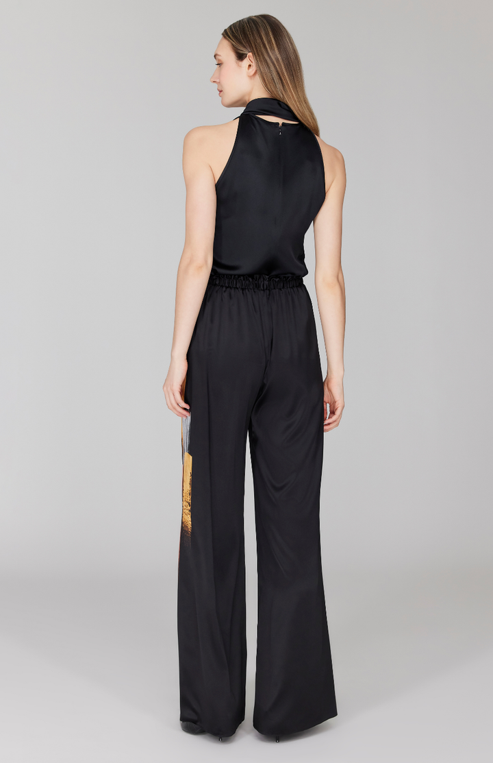 PREORDER Brush Stroke Print Pajama Pant w/ Elastic Waistband