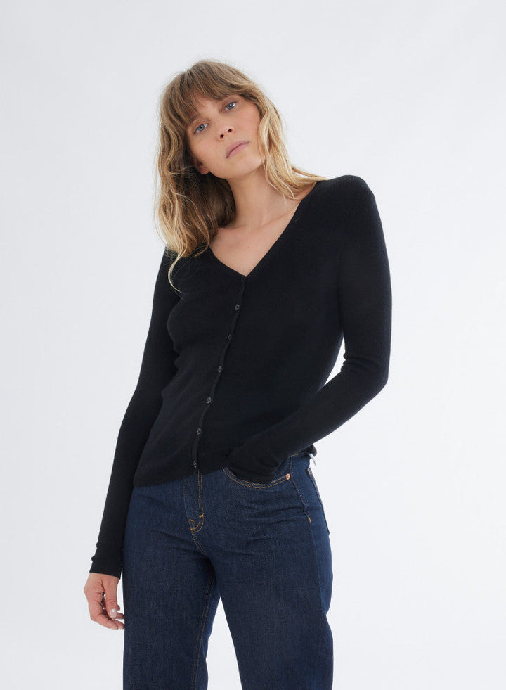 Soft Touch V-Neck Cardigan - CARDIGAN - Majestic Filatures North America