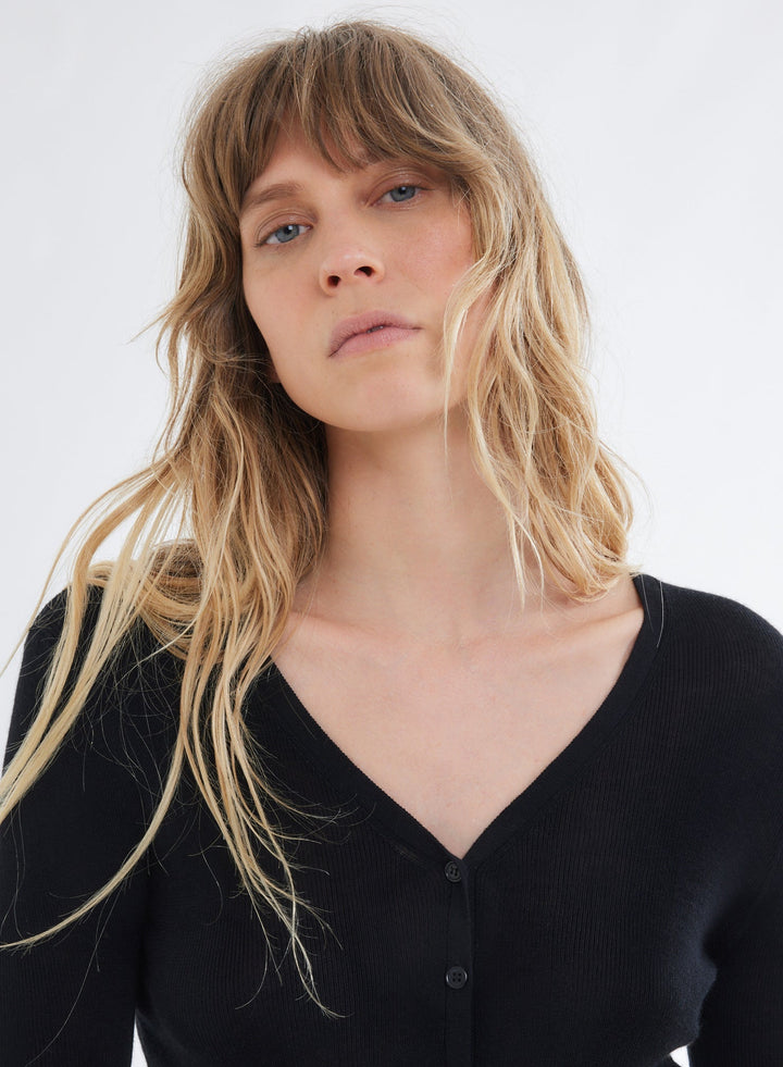 Soft Touch V-Neck Cardigan - CARDIGAN - Majestic Filatures North America