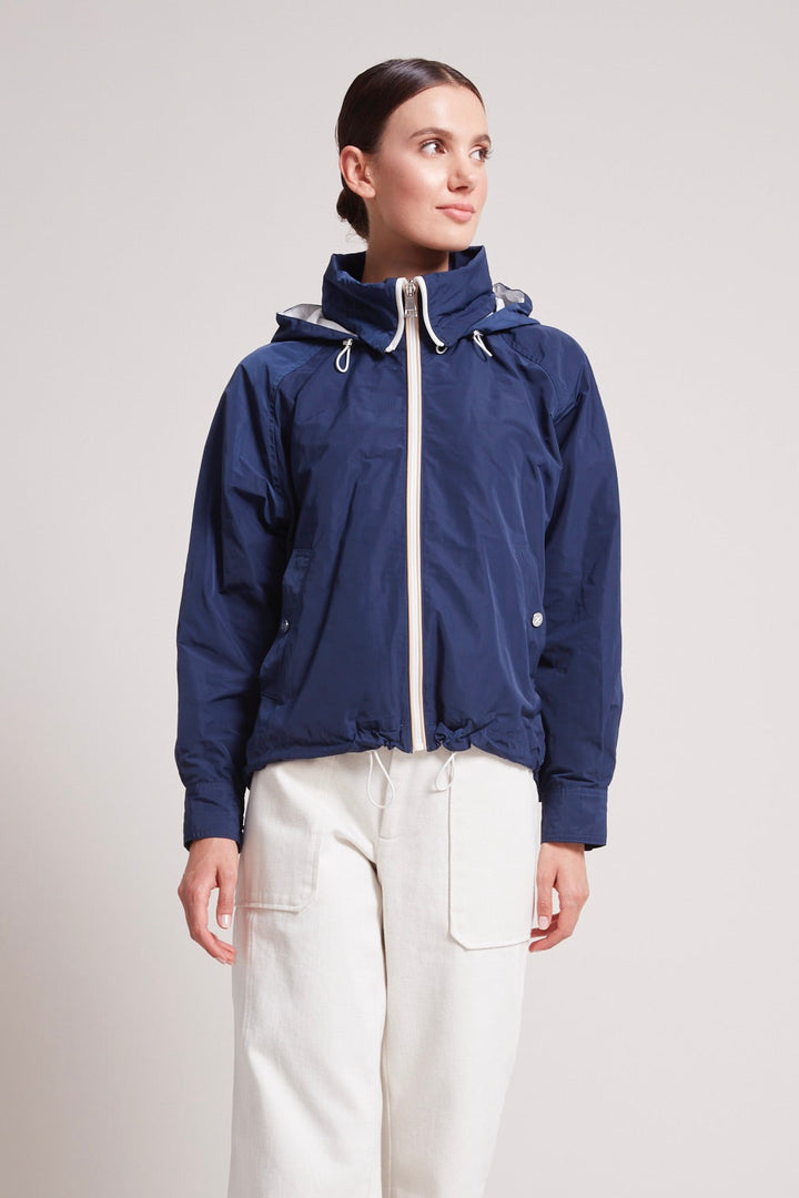 Ryder convertible hooded bomber jacket