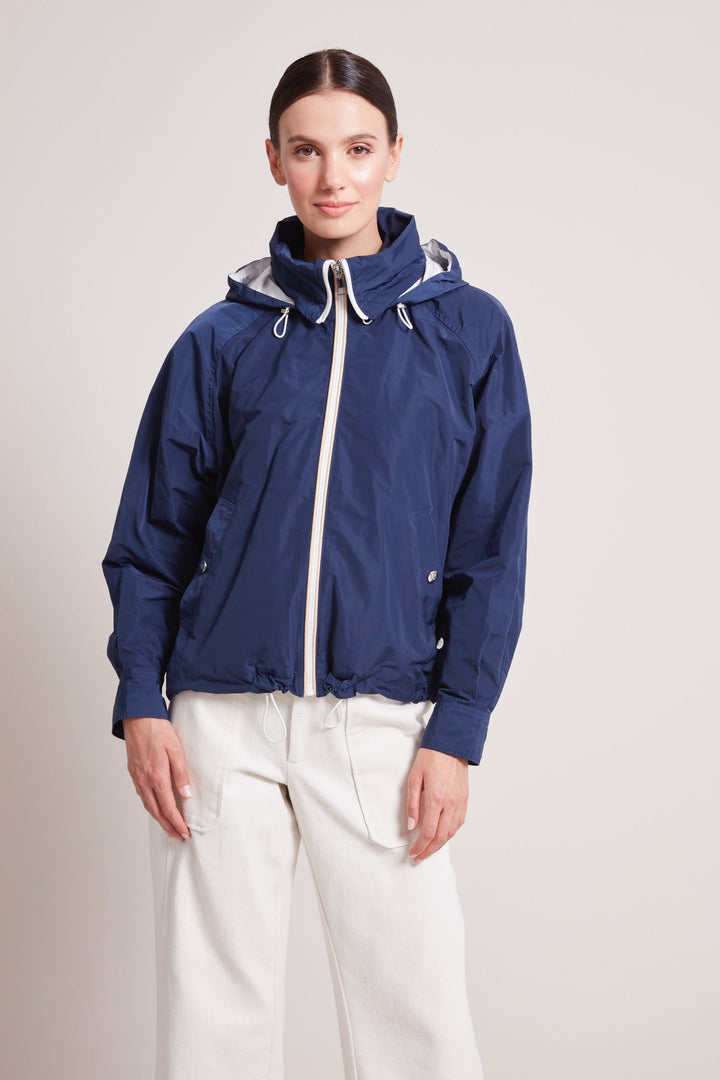 Ryder convertible hooded bomber jacket