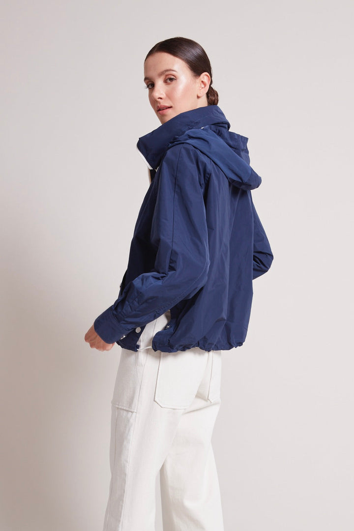 Ryder convertible hooded bomber jacket