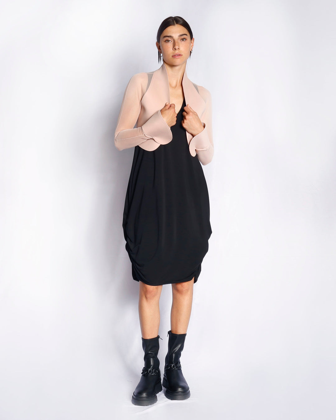 Dress SAVOIE2 | Black | Maison Marie Saint Pierre