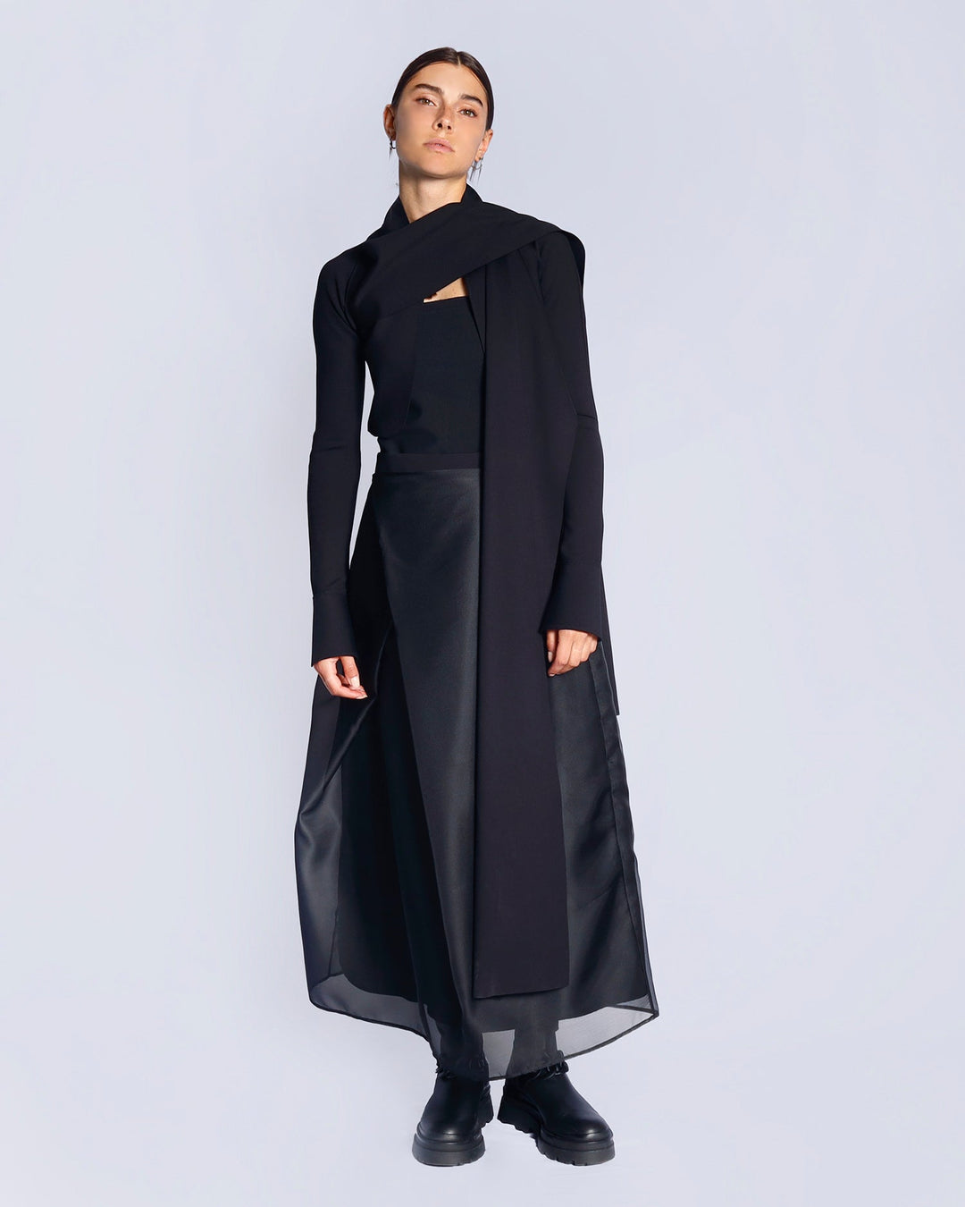 Maison Marie Saint Pierre | Skirt | ZINGER2 | Black | Jacket | LYLE | Black