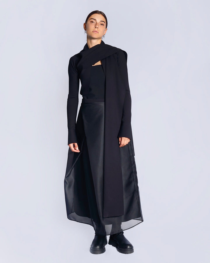 Maison Marie Saint Pierre | Skirt | ZINGER2 | Black | Jacket | LYLE | Black