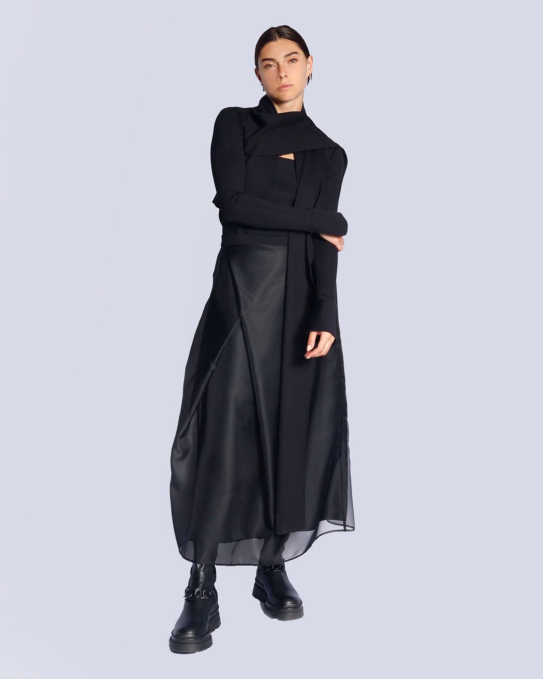 Maison Marie Saint Pierre | Skirt | ZINGER2 | Black | Jacket | LYLE | Black