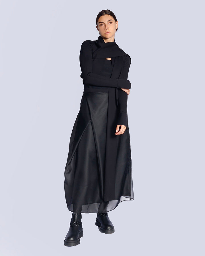 Maison Marie Saint Pierre | Skirt | ZINGER2 | Black | Jacket | LYLE | Black