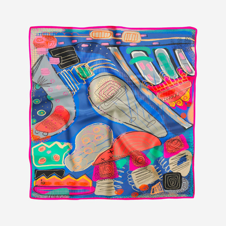 Dancing Water Silk Bandana