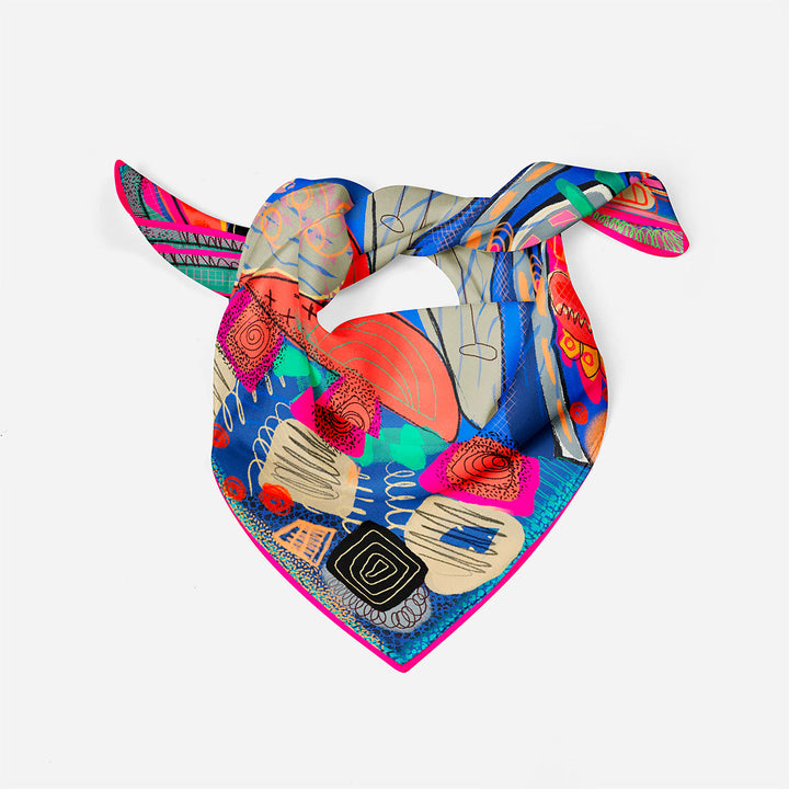 Dancing Water Silk Bandana