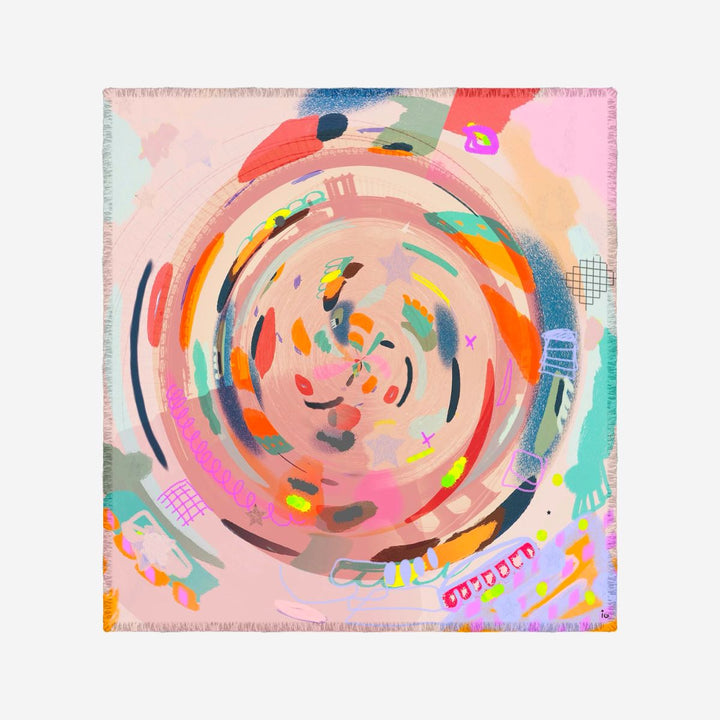 Glow Silk Scarf