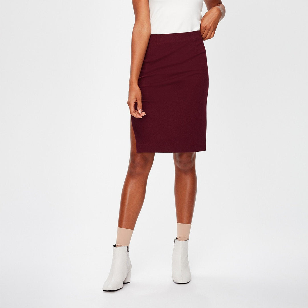 Louane skirt | Aubergine