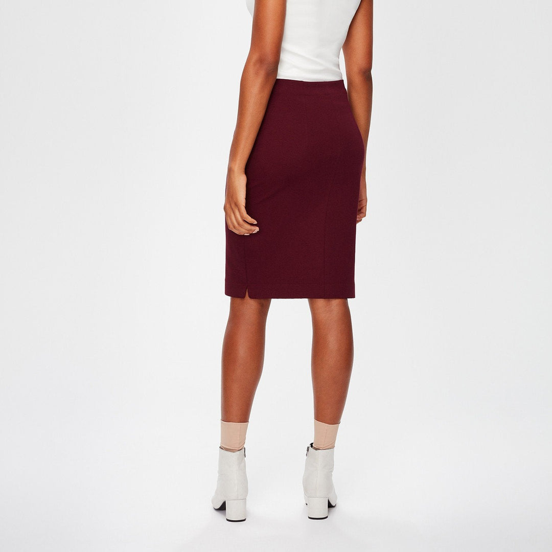Louane skirt | Aubergine