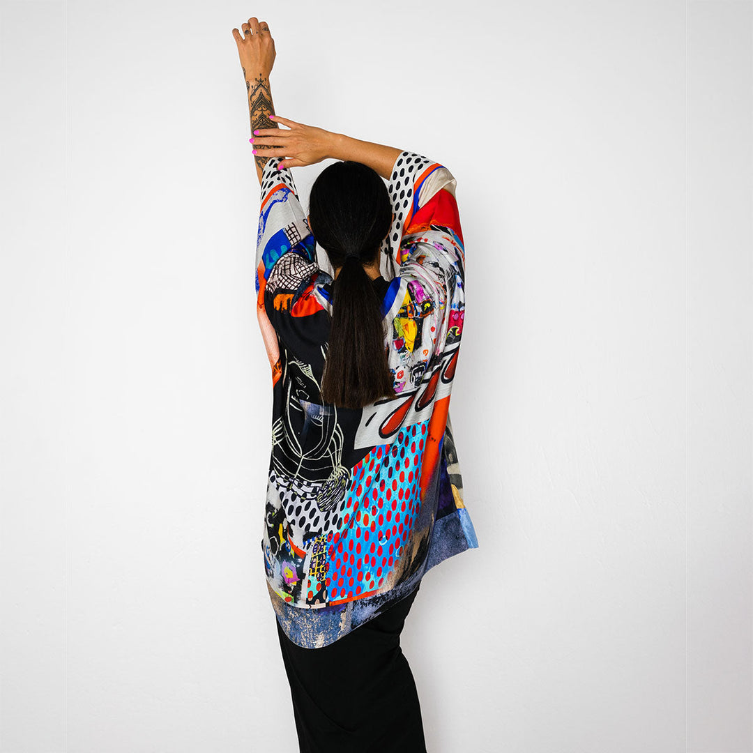 Berlin Silk Kimono Robe
